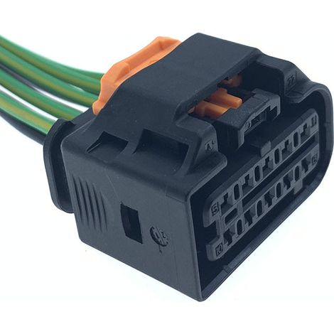 10P ist geeignet für den Peugeot 301 Scheinwerferstecker, 1801600-1 wasserdichten Scheinwerferstecker, DJ7106-1.2-21. (1/4)