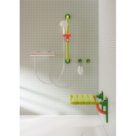 HEWI 801.33.1102 Support de douche tige Ser 801, d:33, (1/2)