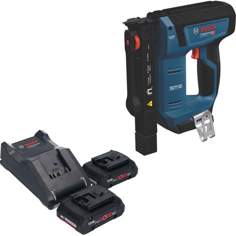 Chiodatrice a batteria Bosch GTH 18V-14 18 V 10,6 x 6 - 14 mm Brushless + 2 batterie ProCORE da 4,0 Ah + caricabatterie (1/5)