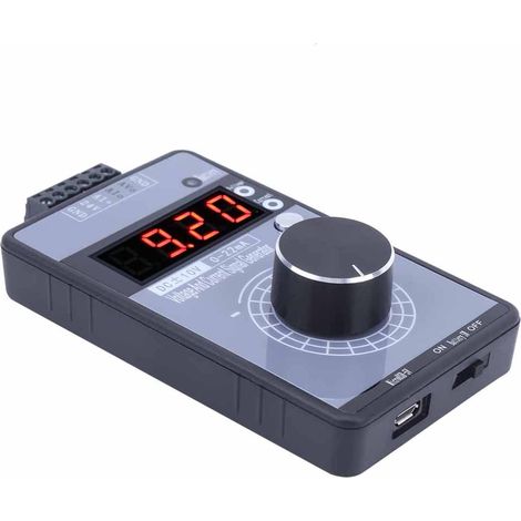 Générateur de Signal Analogique 4-20mA/0-10V avec Écran Digital pour Calibration Automatisation (1/5)