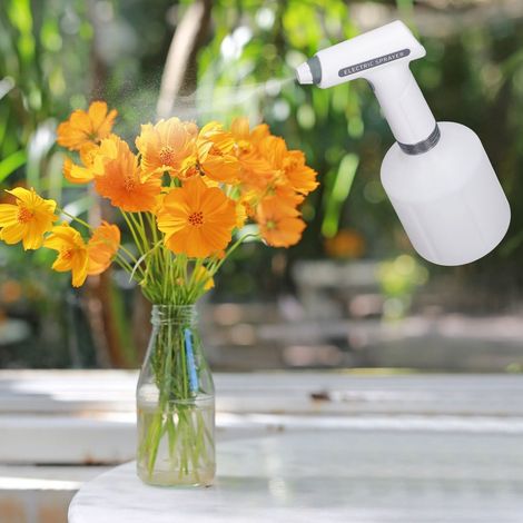 Aspersor eléctrico automático de alta presión para plantas, fabricado en ABS y HDPE, 1 litro, ideal para jardín, patio y agricultura. (1/5)