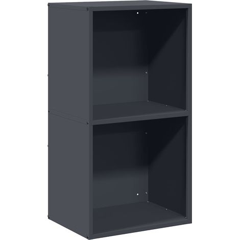 Rastrelliera per Legna da Ardere Antracite 40x30x75 cm vidaXL 674195 (1/5)