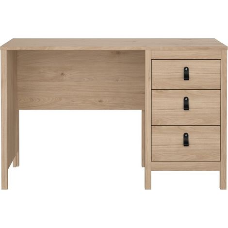 CALICOSY - Bureau 3 tiroirs L120,4 cm - BARCELONE (1/5)