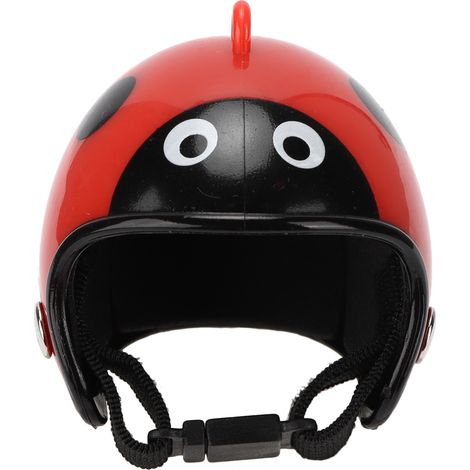 Casque de poulet, Protection contre les picotements de poussin, Costumes de sécurité amusants pour volaille, accessoires coccinelle (1/5)