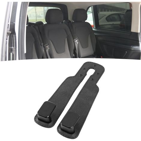 Doppelte Auto-Kopfstütze für Sitze – Doppelter Multifunktionshaken für Gepäck und Taschen mit Handyhalterung – Tragkraft: 10 kg (1/5)