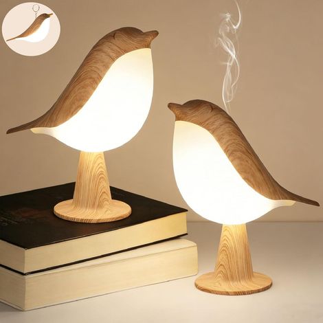 Astronauten-Schreibtischlampe mit Wecker für Kinder – LED-Licht, kleine Schreibtischlampe mit Uhr für Jungen und Mädchen (1/5)