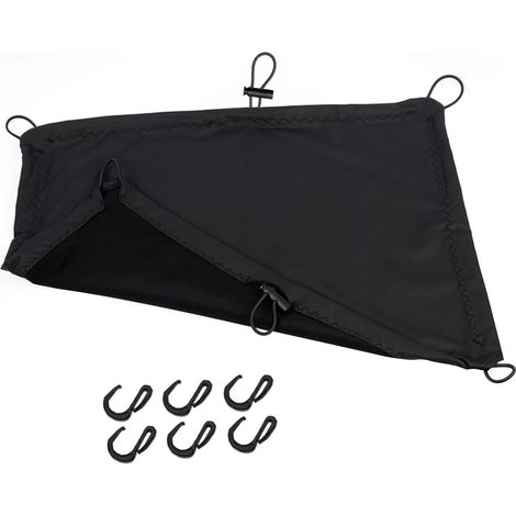 Housse de bagage élastique imperméable pour moto, filet de rechange avec crochets, accessoires de moto, facile à utiliser (1/5)