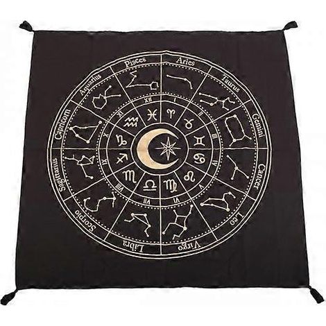 Nappe d'autel à motif de roue astrologique « Something Different » (1/4)