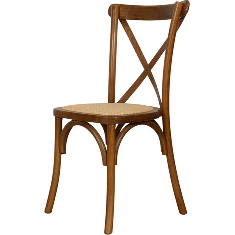 Chaise de cuisine empilable moderne Chaise en bois et rotin salle à manger Thonet vintage Chaises rustiques restaurant