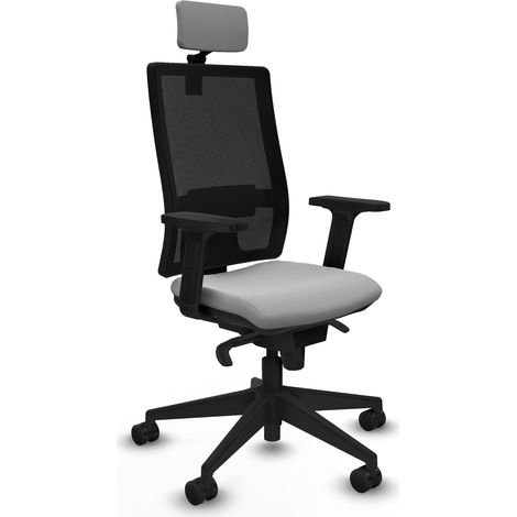 Bürostuhl piqueras y crespo Horna schwarz Mesh Kunstleder