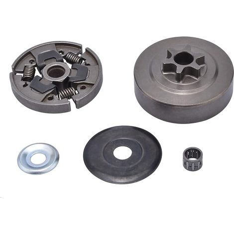 6 dents tambour d’embrayage avec roulement de rondelle embrayage pour Stihl MS250 MS230 MS210 MS180 MS170 017 018 021 023 025 Tronçonneuse (1/5)