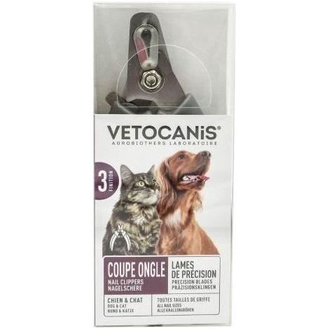 Coupe-ongle - VETOCANIS - BIO000441 - 2 Tailles - Chien/Chat (1/4)