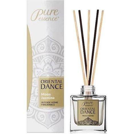 Difusor de fragancias - aroma a jazmín oriental Pure Essense - relajación y ambientación - con varillas de 75 ml (1/5)