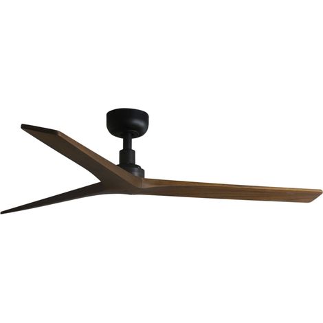 Faro Klim Medium Black, Walnut DC Ceiling Fan 6 Speed