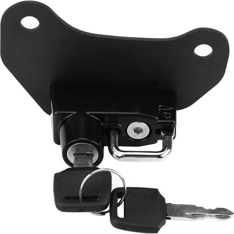 Motorcycle Helmet Lock, Alloy, Compact, suitable for Indian (1/5)