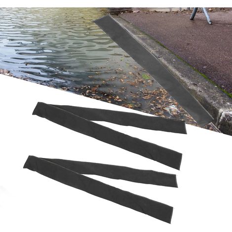 Bolsas de protección contra inundaciones de dos componentes, tejido no tejido absorbente autoexpandible y barrera de expansión de resina absorbente para garajes y sótanos. (1/5)