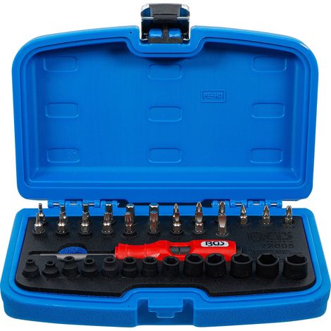 BGS juego destornilladores de impacto salida cuadrado exterior 6,3 mm (1/4") 36 piezas - 72005 (1/5)
