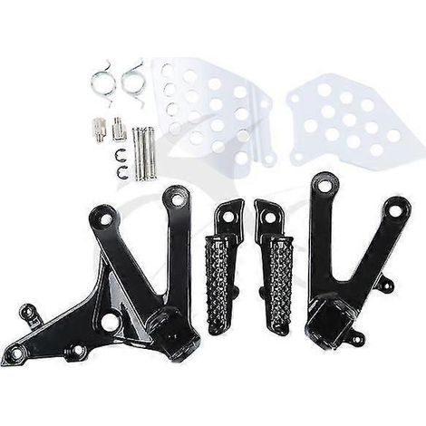 Motorrad-Fußrastenhalterung vorne für Honda CBR600RR (2007–2023) – Schwarz (1/5)