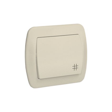 Interrupteur Croisé - Beige - Simple - Électricité - Maison (1/4)