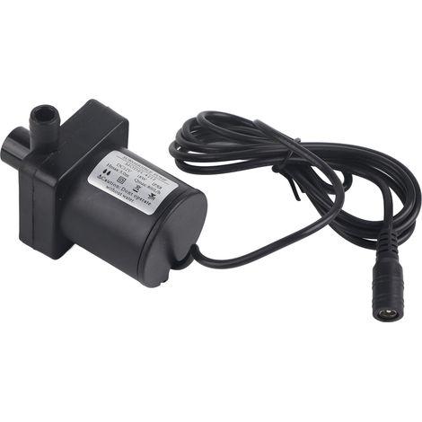 Pompe Submersible DC, Mini moteur silencieux sans balais, pour piscines, étangs, Aquarium, 12V, 18W, 800L/h