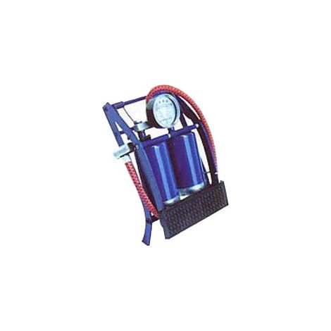FPLUS lams bomba inflar a pedal 2 pistones o0031 , BOMBA HINCHADO DE PEDAL PARA BICIS, BALONES Y ARTICULOS INFLABLES DE CAMPING