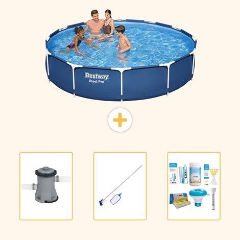 Bestway Bestway Steel Pro Ronde - 366x76 cm - 4-pièces S22749 (1/5)