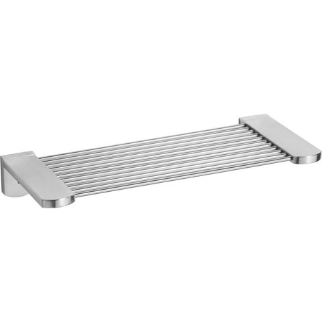 Sapho X-STEEL - Mensola, lunghezza 27 cm, acciaio inox opaco XS603 (1/2)