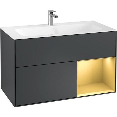 Villeroy & Boch G040HFHG Armoire sous lavabo Finion G04 (1/2)