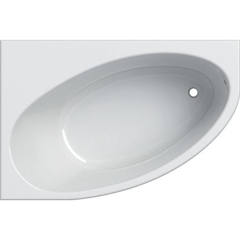Baignoire d'angle Geberit RENOVA 1500x1000mm blanc