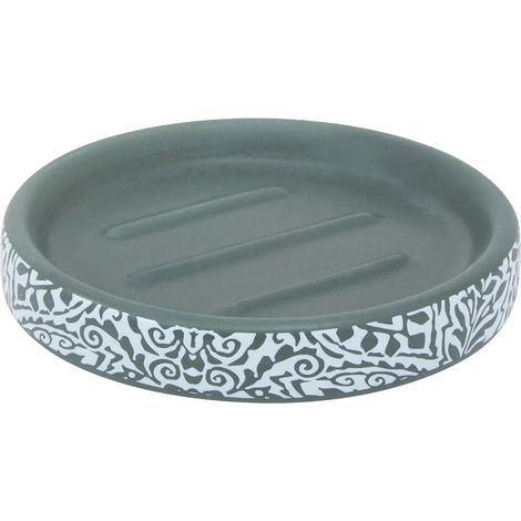 Porte Savon en Dolomite "Arboria" 11cm Vert