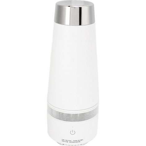 Gobelet Isotherme USB Blanc Portable Refroidissement Rapide Chauffage Tasse Intelligente en Acier Inoxydable pour Maison Voiture (1/5)