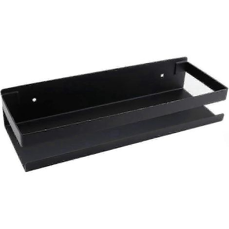 Étagère murale de salle de bain, 20-40 cm, noir mat moderne, étagère de douche salle de bain/cuisine, 3010,56 cm. (1/5)