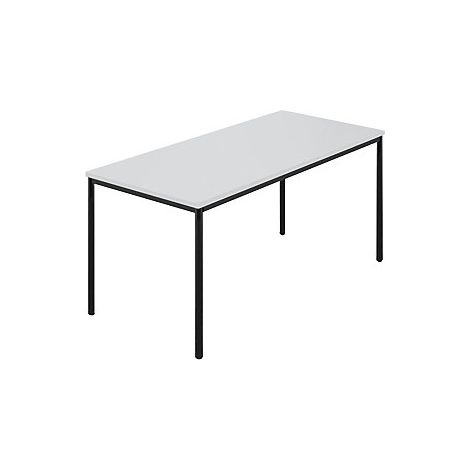 Mesa rectangular  tubo redondo revestido  A x P 1500 x 800 mm 