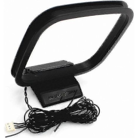Antenne cadre AM/FM à mini-connecteur 3 broches pour récepteurs AV stéréo (1/5)
