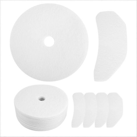 Lot de 60 filtres à peluches universels pour sèche-linge portable, compatibles avec Panda, Magic Chef, Sonya et Avant. (1/5)