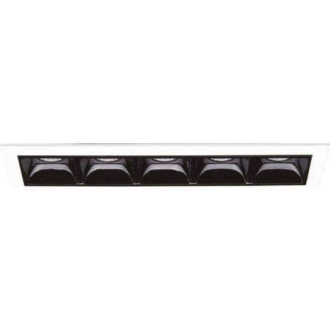 Ideal Lux Lika - Projecteur encastré LED à 5 ampoules, blanc (1/4)
