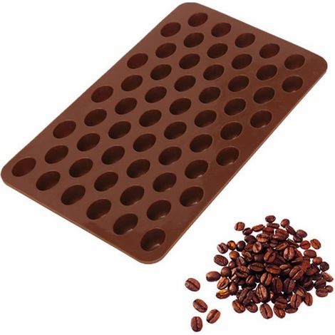 Moule en silicone Grains de café pour bonbons et sucreries 55 g