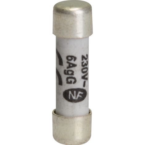 3 Fusibles 92910 - 6,3 X 23 Mm - 6a - Legrand