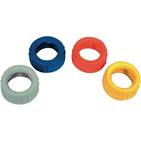 Tappo protezione manometro gomma blu D.63mm.
