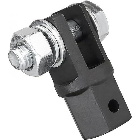 Adaptateur de cric à ciseaux pour clé à chocs, clé à ergot, prise de perceuse électrique robuste, connecteur de cric à ciseaux, universel automobile pour remorque Jack Rv (1/5)