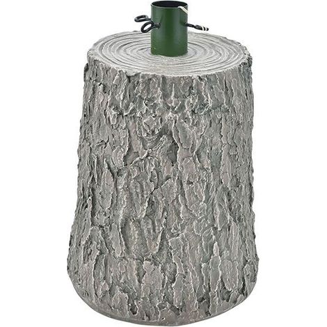 Base Supporto Albero Natale Chiaro Tronco Natalizio Attacco Universale H 46 cm (1/5)