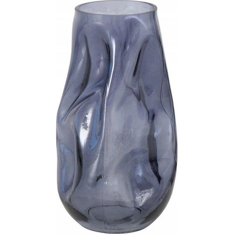 Vaso Boltze-home LOJIN grigio metallizzato 27,8 cm