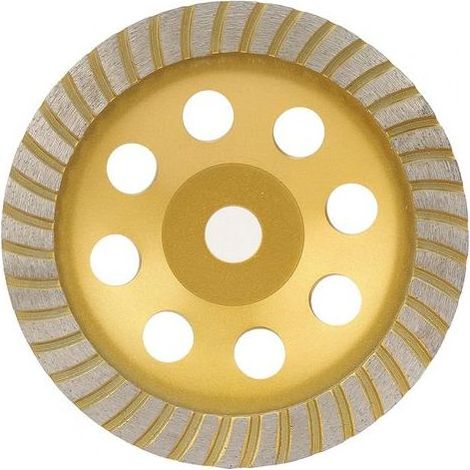 TAISHENGDA 180-mm-Diamantschleifscheibe zum Schleifen von Beton, Granit und Stein. Flächenschleifscheibe, professionelle 180-mm-Schleifmaschine. (1/5)