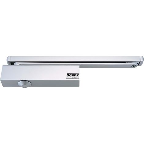 Ferme-porte à came - - Bras à glissière F2 à 4 Argent SEVAX - ESV7192