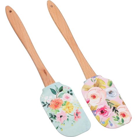 pièces de bois en silicone avec poignées en bois confortables (1/5)