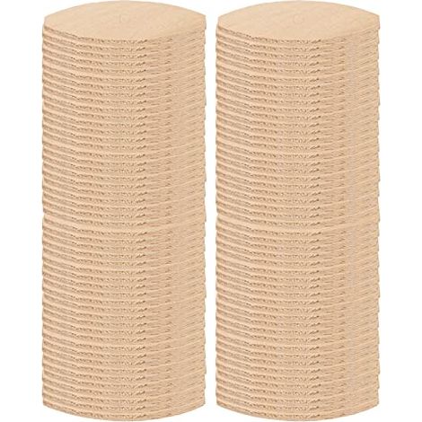 100 pezzi di tenone per biscotti per giunzione in legno fai da te, macchina per tenonare in legno di faggio, pezzo di sughero (0) (1/5)