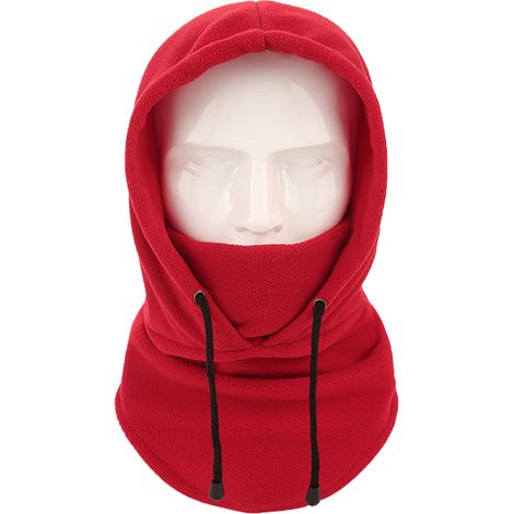 Masque Bonnet Hiver - Protection Visage et Oreilles - Anti Vent et Anti Poussière - Pour Ski Vélo Extérieur - 1 Pièce (1/5)