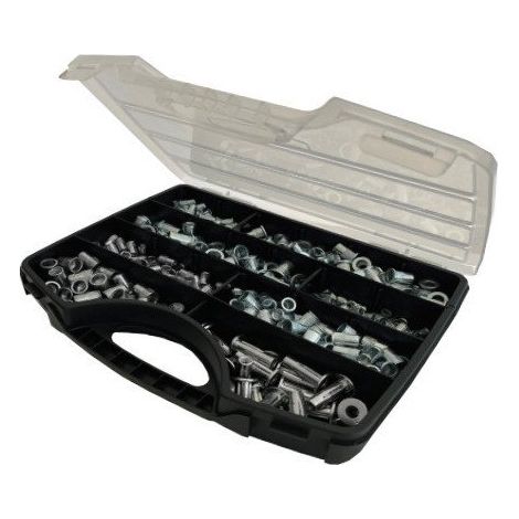 Assortiment de 500 Ecrou A sertir Acier DEGOMETAL-1 pièce (1/3)