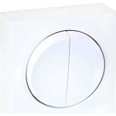 DUNE Double Bouton poussoir SAILLIE EUR'OHM 60911