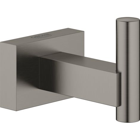 Essentials Cube patère murale, hard graphite brossé (G40511AL1) (1/5)